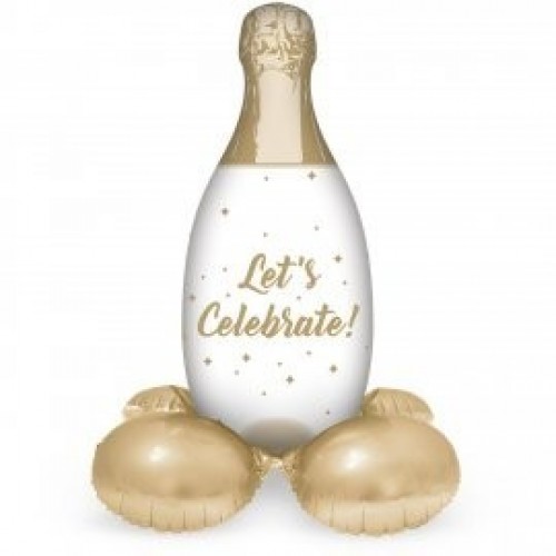AIRE GLOBO 34" FOIL BOTELLA CELEBRATE