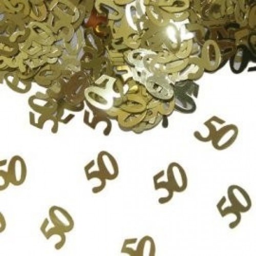 CONFETI N50 METAL ORO 14G