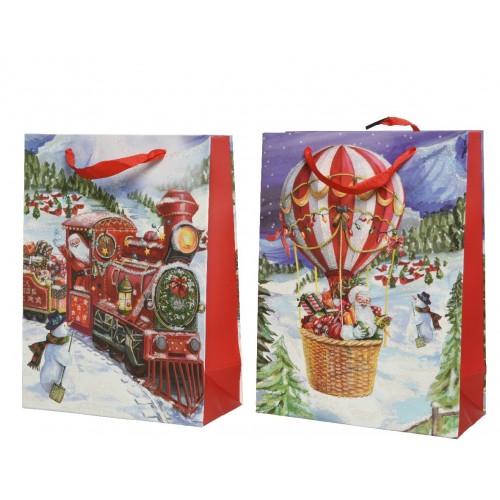 BOLSA GDE REGALO PAPA NOEL 50X72CM