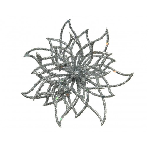   PASCUA C/TRA TROQUELADA PLATA 14CM