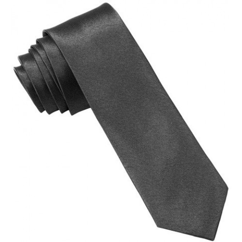 CORBATA NEGRA SATINADA