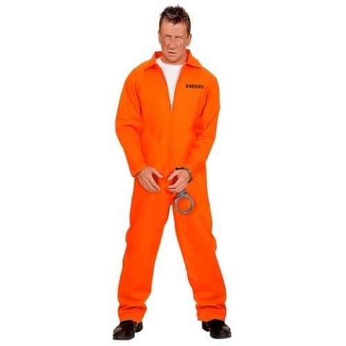 DISFRAZ T-XXL PRESO RECLUSO AMERICANO