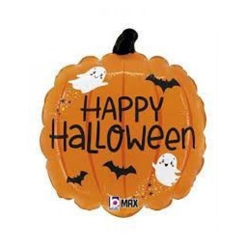 GLOBO 18" FOIL FORMA CALABAZA HALLOWEN
