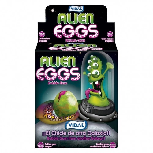 "200 CHICLE VIDAL HUEVO ALIEN