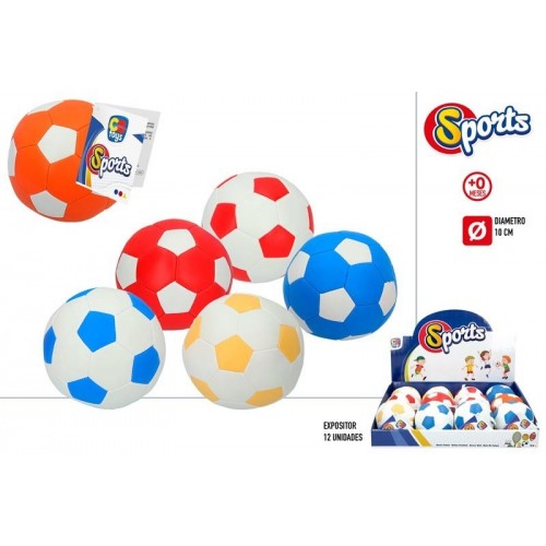 BALON TRAPO FUTBOL COL.SUR 10CM
