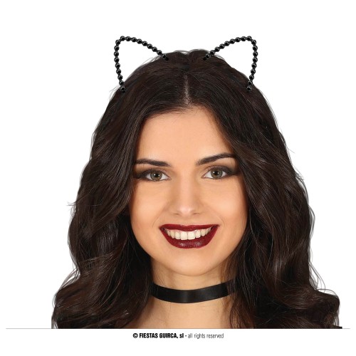 DIADEMA STRASS OREJAS GATITA