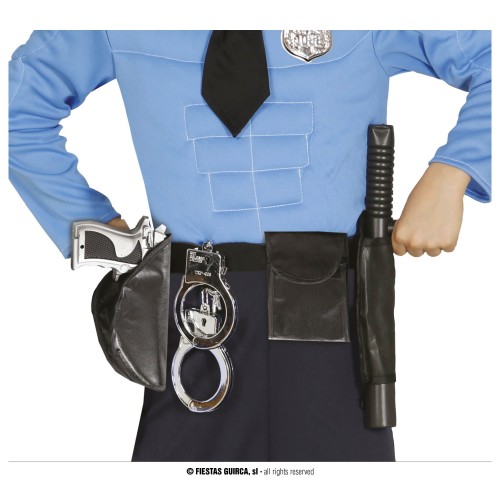 CINTURON POLICIA INFANTIL 4PZ