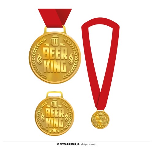 MEDALLA BEER KING