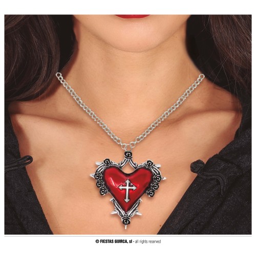 MEDALLON FORMA CORAZON 5CM