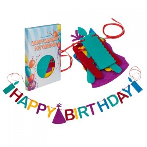 GUIRNALDA FIELTRO HAPPY BIRTHDAY 2,4MT