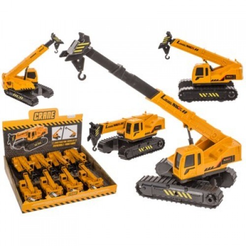 VEHICULO CONSTRUCCION/GRUA 21CM
