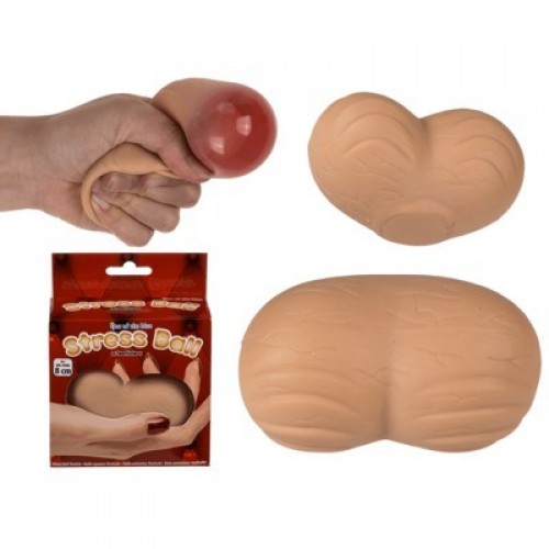 BOLA ANTIESTRESS TESTICULOS 8CM