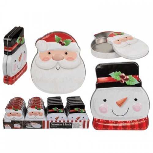 LATA METAL NAVIDAD MOD SURT 14X11,5CM