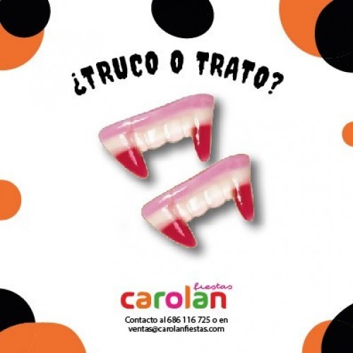 "250 GOMINOLAS COLMILLO VAMPIRO BRILLO