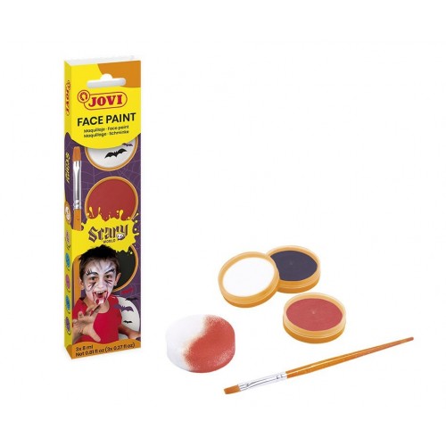 KIT MAQUILLAJE CREMA SCARY WORL