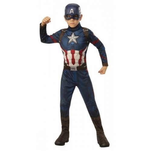 L DISFRAZ 8A10AÑOS CAPITAN AMERICA END
