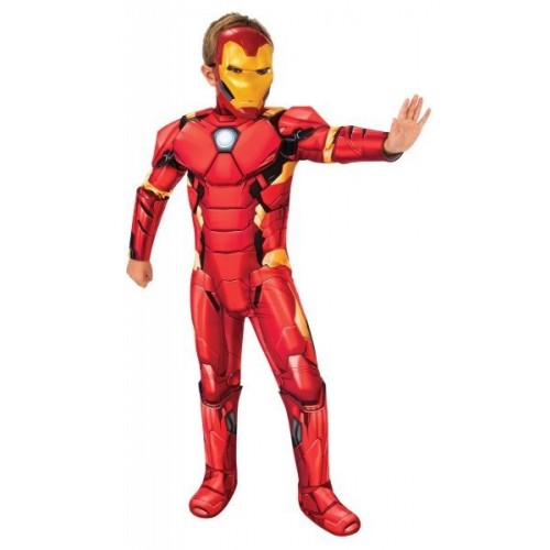 L DISFRAZ 5A6AÑOS IRON MAN DELUXE