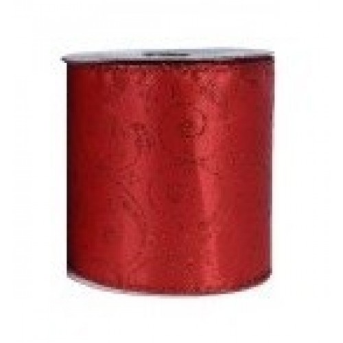   R/CINTA DECO ROJA 9CMX2,7MT