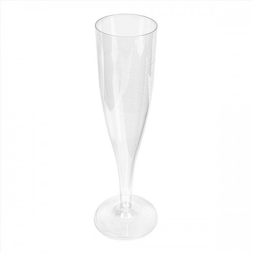 10 COPAS CAVA TRANSPARENTE 100ML