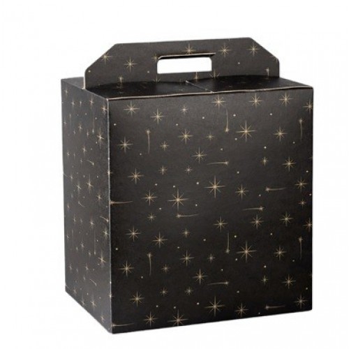 CAJA 6 BOTELLAS NEGRA ESTRELLA 28X35CM