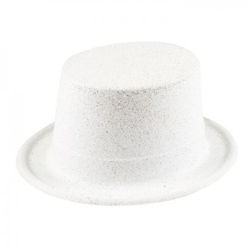   SOMBRERO COPA PL GLITTER BLANCO