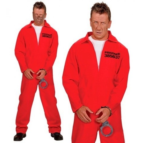 DISFRAZ T-XL PRESO ROJO