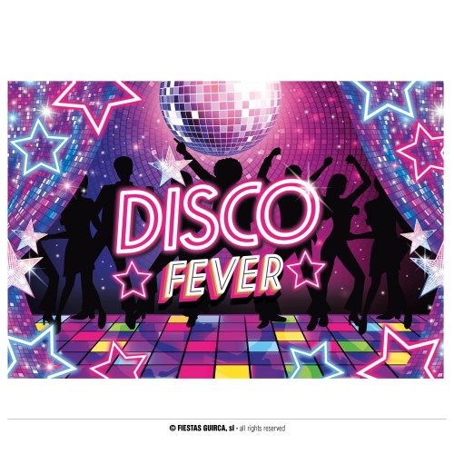 PANEL PHOTOCALL DISCO FEVER 220X150CM