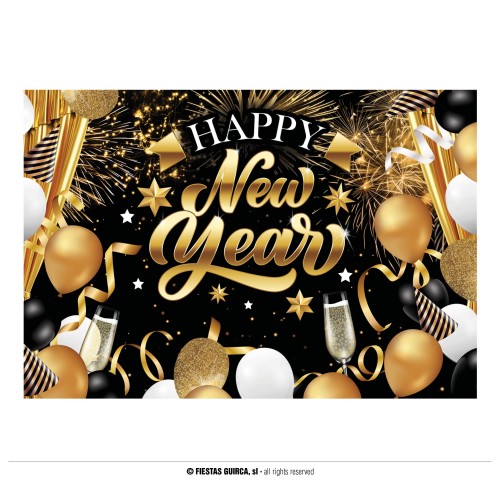 PANEL PHOTOCALL NEW YEAR 220X150CM