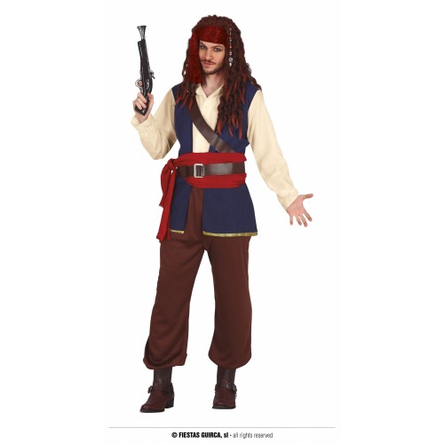 DISFRAZ T-S ADULTO PIRATA HOMBRE