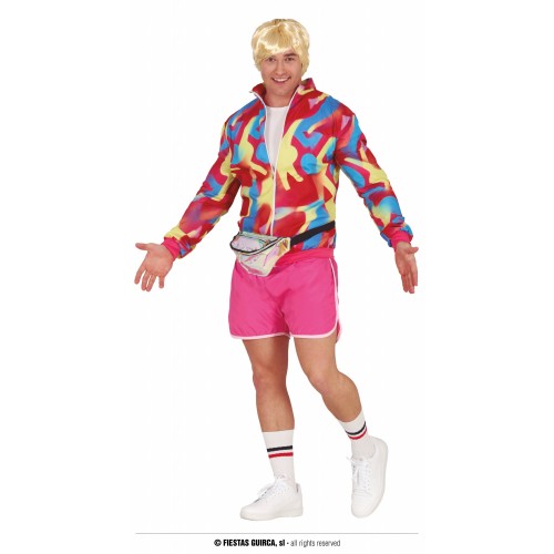 DISFRAZ T-M FASHION RUNNER AÑOS 80