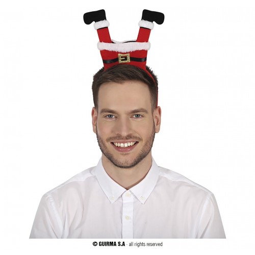 DIADEMA PIERNA PAPA NOEL