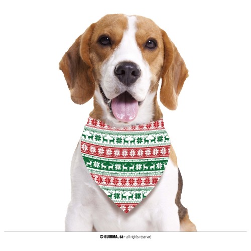  PAÑUELO MASCOTA ESTAMPADO NAVIDEÑO