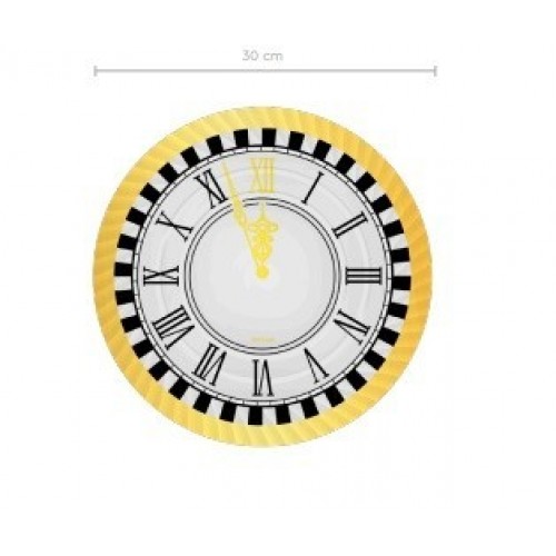   2 BANDEJAS REDONDA RELOJ 30CM