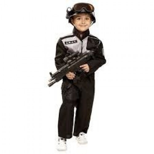 ! DISFRAZ 1A2AÑOS SOLDADO SWAT