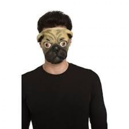 MEDIA MASCARA LATEX PERRO BULLDOG