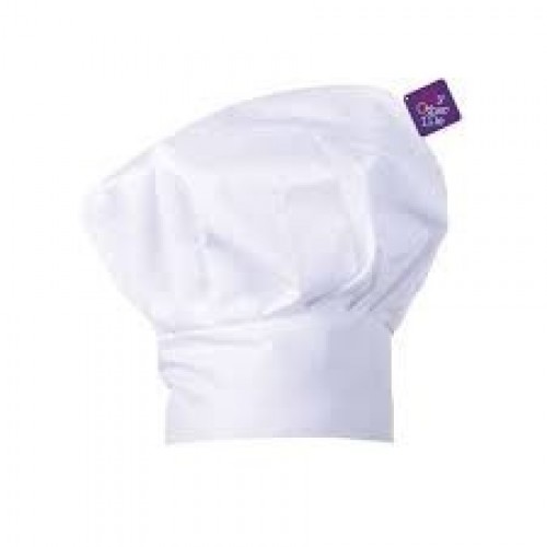   GORRO COCINERO BLANCO 58CM