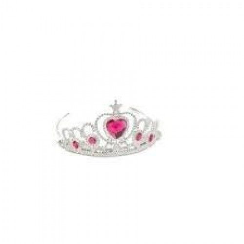 TIARA REINA PIEDRAS ROSAS