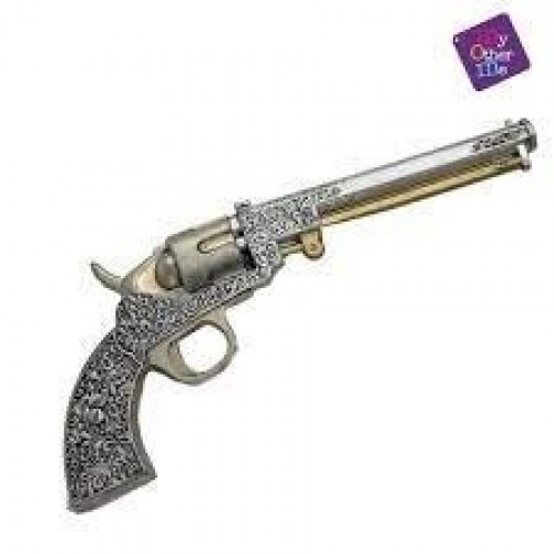 REVOLVER FOAM STEAMPUNK 39CM