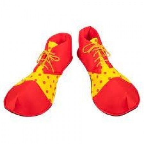 ZAPATOS ADULTO T-U PAYASO LUNARES