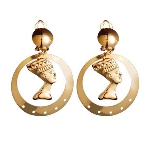 PENDIENTES EGIPCIOS DORADO