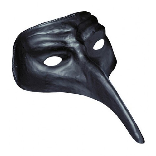 MASCARA PICO VENECIANA NEGRA