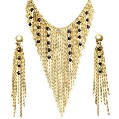 SET COLLAR PENDIENTE NEFERTITI ORO