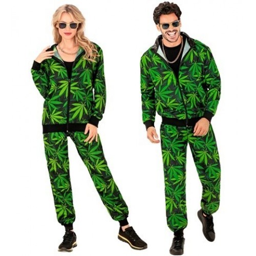  CHANDAL T-XXL PARTY FASHION MARIHUANA