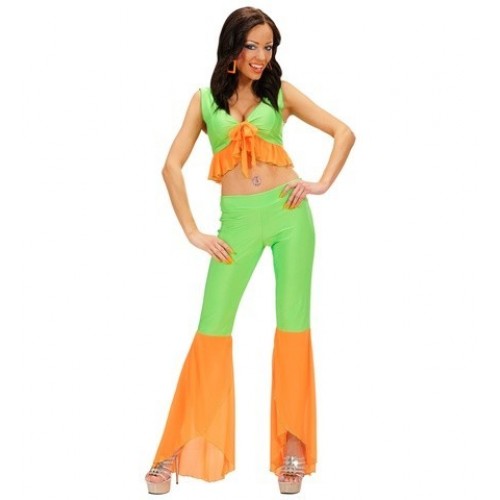  DISFRAZ T-L SAMBA JANEIRO VERDE/NARANJ