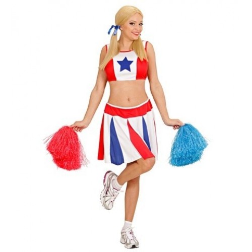  DISFRAZ T-XS ANIMADORA AMERICANA