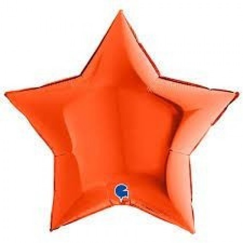 E/   GLOBO 36"FOIL ESTRELLA NARANJA