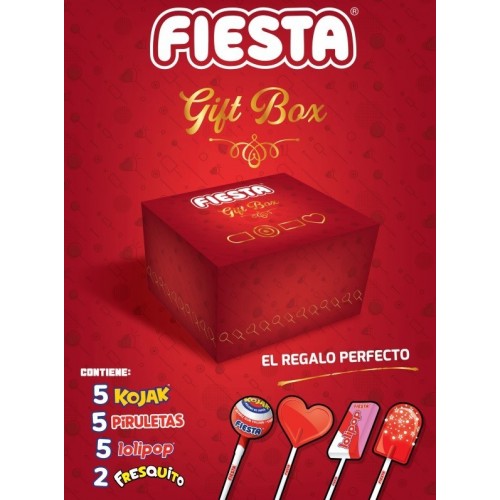CAJA GIFT BOX 17 CHUPA CHUP