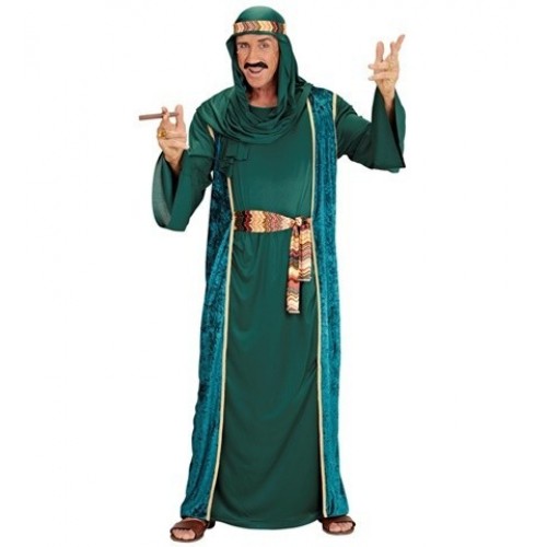 DISFRAZ T-L JEQUE ARABE VERDE