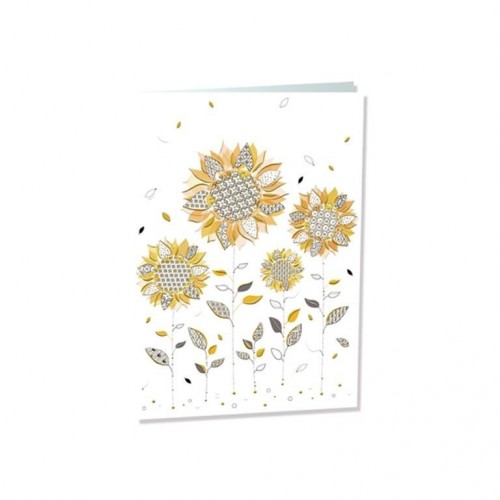 TARJETA TURNOWSKY GIRASOLES  