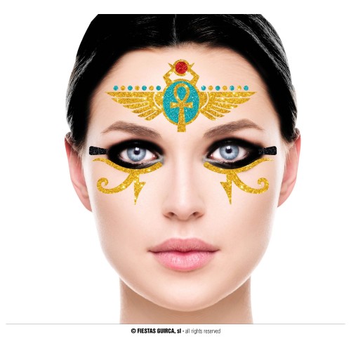 JOYAS FACIALES GLITTER EGIPCIA